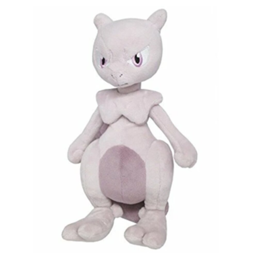NWT Japanese Import San-ei Pokemon All Star Collection Mewtwo Plush PP24 Minky